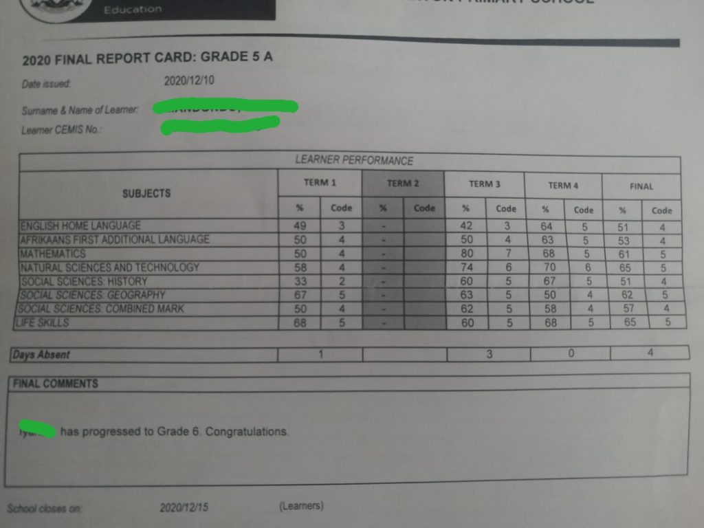 final report